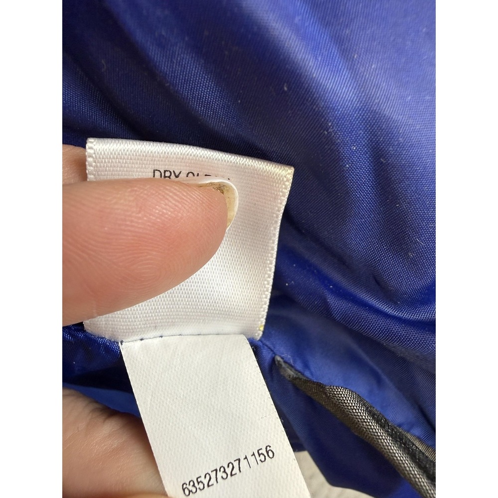 Simply Vera Vera Wang Jacket Womens Medium Blue Quilted Puffer Winter Coat - Picture 7 of 15